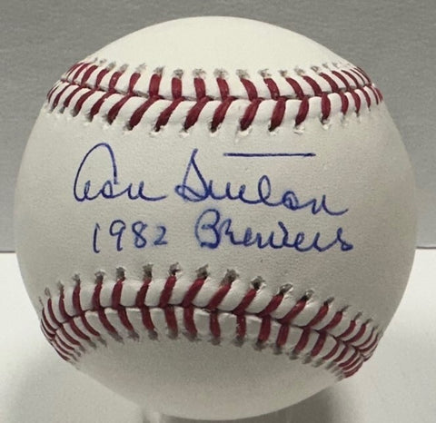 Brewers DON SUTTON Signed Official MLB Baseball AUTO w/ "1982 Brewers"