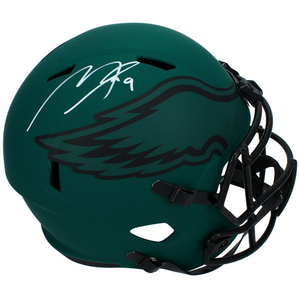 Makai Lemon Autographed Philadelphia Eagles RAVE Speed Full Size Helmet Beckett