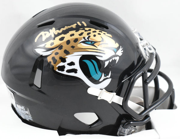 Brian Thomas Jr. Autographed Jacksonville Jaguars Speed Mini Helmet - Fanatics