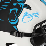 Bryce Young Autographed Panthers Full Size Lunar Eclipse Speed Helmet Fanatics