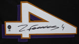 Zay Flowers Authentic Signed Black Pro Style Jersey Autographed BAS