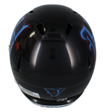 Dalton Schultz Autographed Houston Texans H-Town Full Size Speed Helmet Beckett