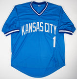 Cookie Rojas Signed Kansas City Royals Jersey (JSA COA) 5xAll Star 2nd Baseman
