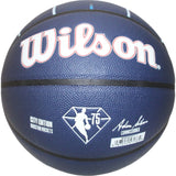 Clyde Drexler Autographed/Signed Houston Rockets Basketball Beckett 47184