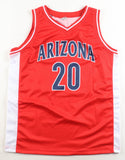 Damon Stoudamire Signed Arizona Wildcats Jersey (Steiner) 1995 7th Overall Pick