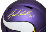 Jared Allen Autographed Minnesota Vikings F/S Speed Helmet BAS 40100