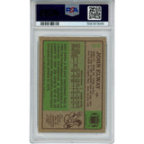 John Elway Autographed/Signed Denver Broncos Trading Card HOF 84 Topps PSA 55245