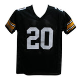 Rocky Bleier Autographed Pro Style Black XL Jersey 4x SB Champ Beckett 35500