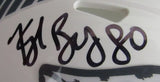 Kyle Brady Signed/Autographed White Mini Football Helmet Jaguars JSA 208061