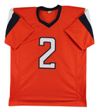 Patrick Surtain II "2024 DPOY" Signed Orange Pro Style Jersey BAS Wit #2W942939