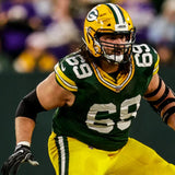 David Bakhtiari Signed Green Bay Packers Color Rush Jersey (Beckett) Off-Lineman