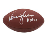 Warren Moon Signed Tennessee Titans Wilson Composite NFL Football with "HOF 06"