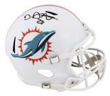 Dolphins De'Von Achane Signed Full Size Speed Rep Helmet W/ Case BAS Witnessed