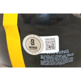 Jerome Bettis Autographed Pittsburgh Steelers Mini Helmet Beckett Witness 51638