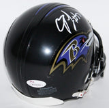 C.J. Mosley Signed Baltimore Ravens Mini Helmet (JSA COA) 2xPro Bowl 2014, 2016