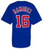 Aramis Ramirez Signed Blue Custom Baseball Jersey w/Cubs HOF 2024 (SCHWARTZ COA)
