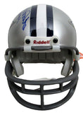 Randy White HOF Signed/Inscribed Cowboys Mini Football Helmet JSA 213140