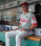 Chase Utley Signed Philidelphia Phillies Jersey (Beckett)2008 World Series Champ