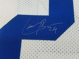 Larry Brown "SB XXX MVP" Signed Dallas Cowboys Custom Jersey (Beckett) C.B.