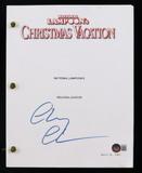 Chevy Chase (Clark W. Griswold) Signed Christmas Vacation Movie Script (Beckett)