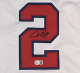 Alex Bregman USA Signed White Baseball Jersey BAS