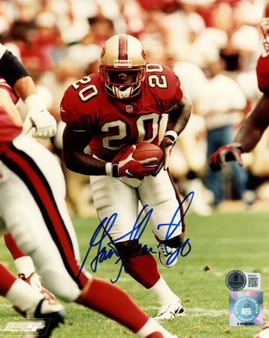 Garrison Hearst Autographed San Francisco 49ers 8x10 Photo Beckett 45671