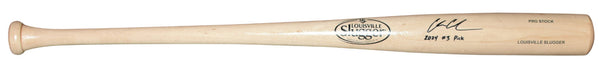 CHARLIE CONDON SIGNED COLORADO ROCKIES LOUISVILLE SLUGGER BAT W/ 2024 #3 PICK