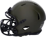 Autographed T.J. Watt Steelers Mini Helmet