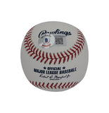 Robin Yount Signed Milwaukee Brewers 3 insc. Baseball Beckett 40620