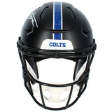 Jonathan Taylor Autographed Colts Alternate Speedflex Authentic Helmet Beckett