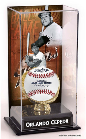 Orlando Cepeda San Francisco Giants Hall of Fame Sublimated Display