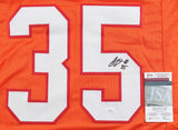 Jamel Dean Signed Tampa Bay Buccaneers Creamsicle Throwback Jersey (JSA COA) D.B