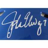 John Elway Autographed Denver Broncos Authentic TB 75-96 Helmet Beckett 50227