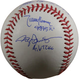 4000 K's Autographed OML Baseball Ryan Johnson Clemens Carlton Beckett 57265