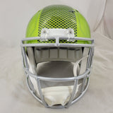 SHAUN ALEXANDER SIGNED SEATTLE SEAHAWKS FS FLASH SPEED REPLICA HELMET BECKETT QR