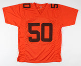 Jacob Phillips Signed Cleveland Browns Jersey (JSA COA) 2020 3rd Rnd Pk LSU / LB