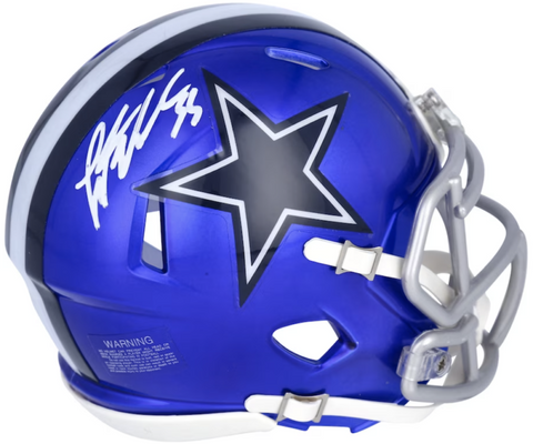 LEIGHTON VANDER ESCH Autographed Dallas Cowboys Flash Speed Mini Helmet FANATICS