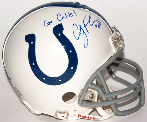 Coby Fleener Signed Colts Mini-Helmet Inscribed "Go Colts!" (PSA COA)