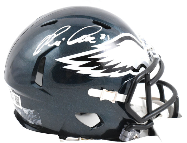 Eric Allen Autographed Philadelphia Eagles Speed Mini Helmet - Beckett W Holo