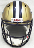 JALEN MCMILLAN AUTOGRAPHED WASHINGTON GOLD FULL SIZE HELMET MCS HOLO 222063