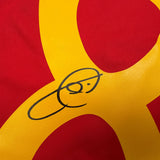 Autographed/Signed Xavi Hernandez Spain Red Soccer Jersey Beckett BAS COA 2