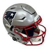 Tom Brady Julian Edelman Rob Gronkowski Signed Autographed Flex Helmet Fanatics