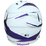 Justin Jefferson Autographed Vikings "Ripped" Speed Authentic Helmet Beckett