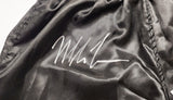 Mike Tyson Autographed Signed Black Boxing Trunks Iron Mike JSA