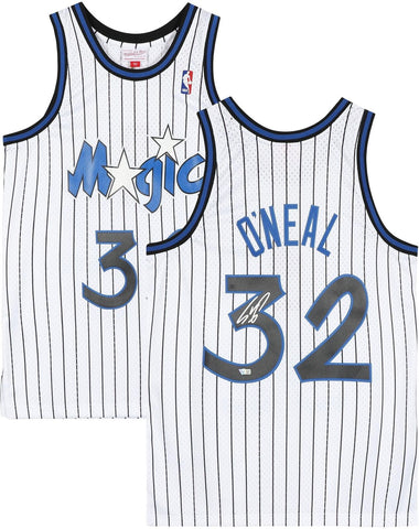 Shaquille O'Neal Orlando Magic Signed White Mitchell and Ness Swingman Jersey