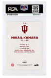 Mikail Kamara Signed Indiana Hoosiers 2025 Onit Football Card #F-12 - (PSA/DNA)