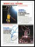 Ralph Sampson Autographed 8.5x11 Magazine Page Photo Houston Rockets SKU #240665
