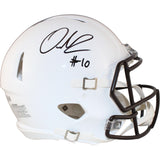 Quinshon Judkins Autographed Cleveland Browns Pro 23ALT Helmet Beckett WIT 53111