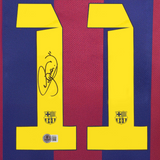 Neymar Jr Signed FC Barcelona Home Soccer Jersey #11 with Beckett COA