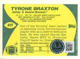 Tyrone Braxton Signed 1989 Topps #82T Trading Card Beckett 44800